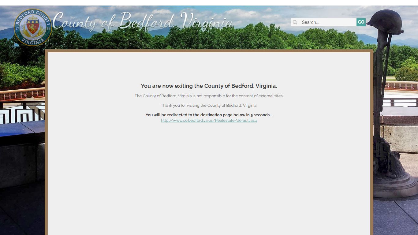Real Estate Lookup - Bedford County, Virginia